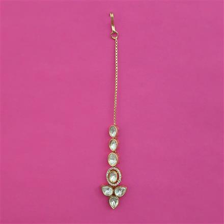 Kundan Classic Tikka with Carat Plating
