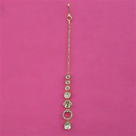 Kundan Classic Tikka with Carat Plating