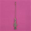 Kundan Classic Tikka with Mehndi Plating