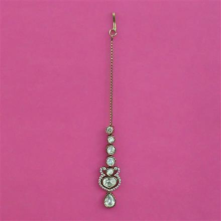 Kundan Classic Tikka with Mehndi Plating