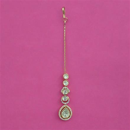 Kundan Classic Tikka with Carat Plating