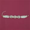 Kundan Adjustable Bracelet with Carat Plating