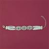 Kundan Adjustable Bracelet with Carat Plating