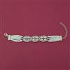 Kundan Adjustable Bracelet with Carat Plating