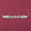 Kundan Adjustable Bracelet with Carat Plating