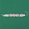 Kundan Adjustable Bracelet with Carat Plating