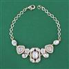 Kundan Adjustable Bracelet with Carat Plating