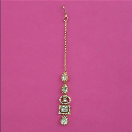 Kundan Classic Tikka with Carat Plating