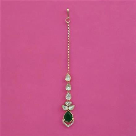 Kundan Classic Tikka with Carat Plating