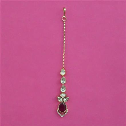 Kundan Classic Tikka with Carat Plating