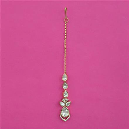 Kundan Classic Tikka with Carat Plating