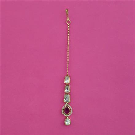 Kundan Classic Tikka with Carat Plating