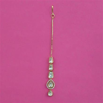 Kundan Classic Tikka with Carat Plating