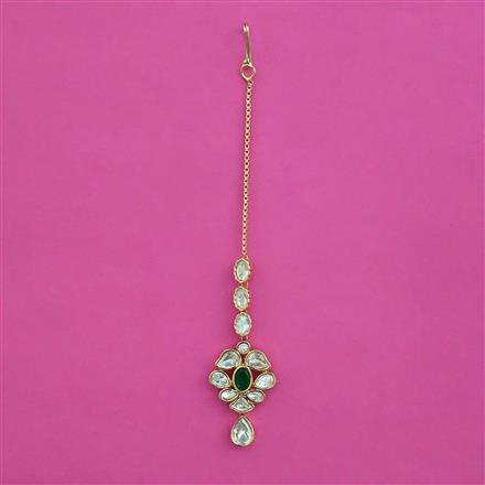 Kundan Classic Tikka with Carat Plating