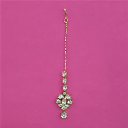 Kundan Classic Tikka with Carat Plating