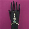 Kundan Adjustable Hath Pan with Mehndi Plating
