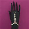 Kundan Adjustable Hath Pan with Mehndi Plating