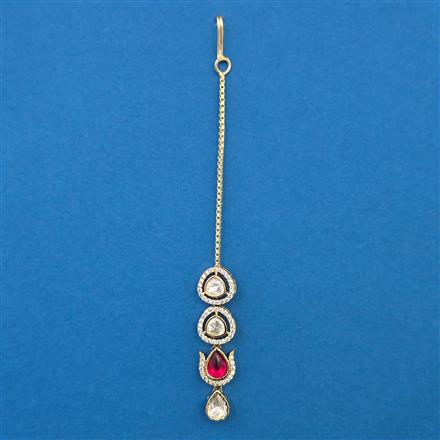 Kundan Classic Tikka with Carat Plating