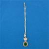 Kundan Pearl Tikka with Carat Plating