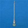 Kundan Pearl Tikka with Carat Plating