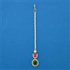 Kundan Pearl Tikka with Carat Plating