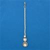 Kundan Pearl Tikka with Carat Plating