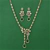 Kundan Classic Necklace with Mehndi Plating