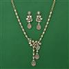 Kundan Classic Necklace with Mehndi Plating