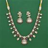 Kundan Classic Necklace with Mehndi Plating