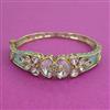 Kundan Openable kada with Mehndi Plating