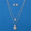 Kundan Classic Pendant Set with Carat Plating