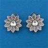 Kundan Classic Earring with Black Plating