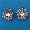 Kundan Classic Earring with Black Plating