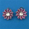 Kundan Classic Earring with Black Plating