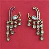 Kundan Classic Earring with Mehndi Plating