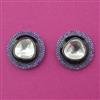 Kundan Tops with Black Plating