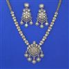 Kundan Classic Necklace with Mehndi Plating