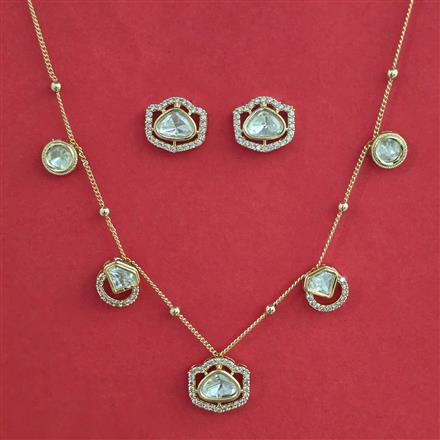 Kundan Classic Pendant Set with Carat Plating