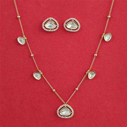 Kundan Classic Pendant Set with Carat Plating