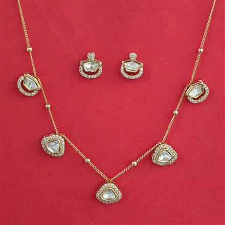 Kundan Classic Pendant Set with Carat Plating