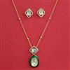 Kundan Classic Pendant Set with Carat Plating
