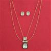 Kundan Classic Pendant Set with Carat Plating