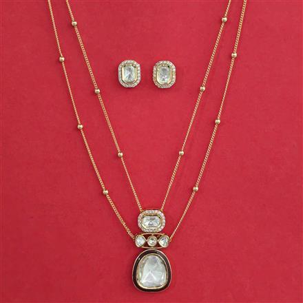 Kundan Classic Pendant Set with Carat Plating