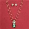 Kundan Classic Pendant Set with Carat Plating