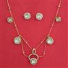 Kundan Classic Pendant Set with Carat Plating
