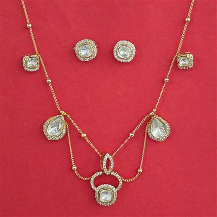 Kundan Classic Pendant Set with Carat Plating