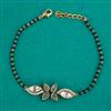 Kundan Hand Mangalsutra Bracelet with Mehndi Plating