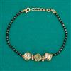 Kundan Hand Mangalsutra Bracelet with Carat Plating
