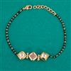 Kundan Hand Mangalsutra Bracelet with Carat Plating