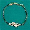 Kundan Hand Mangalsutra Bracelet with Mehndi Plating Carat Plating